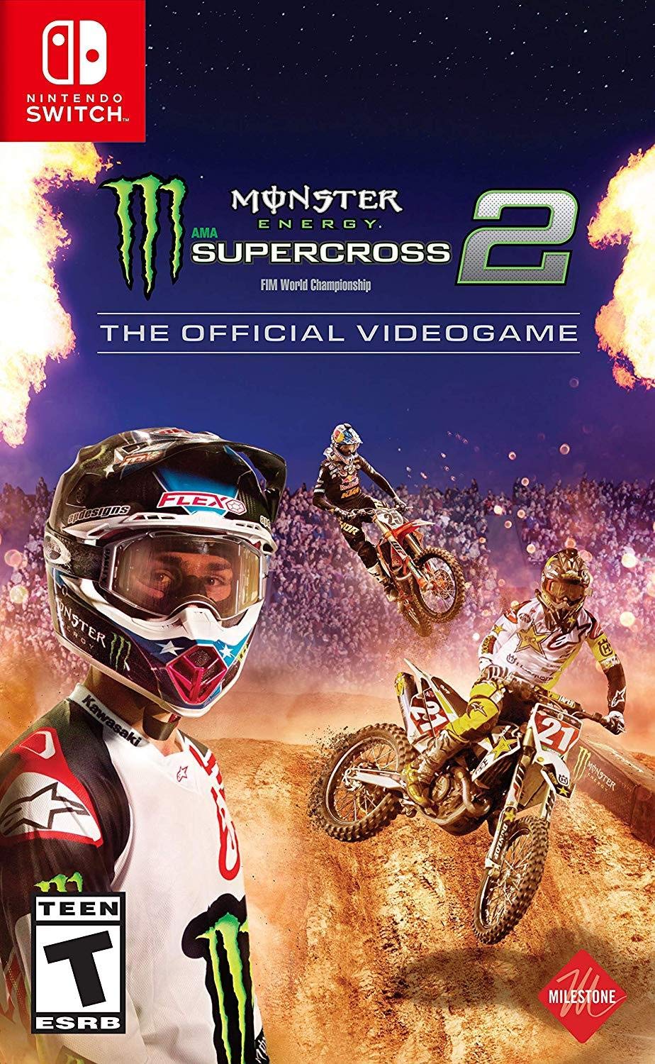 Square Enix Monster Energy Supercross - The Official Videogame 2 for Nintendo Switch - Model 92238