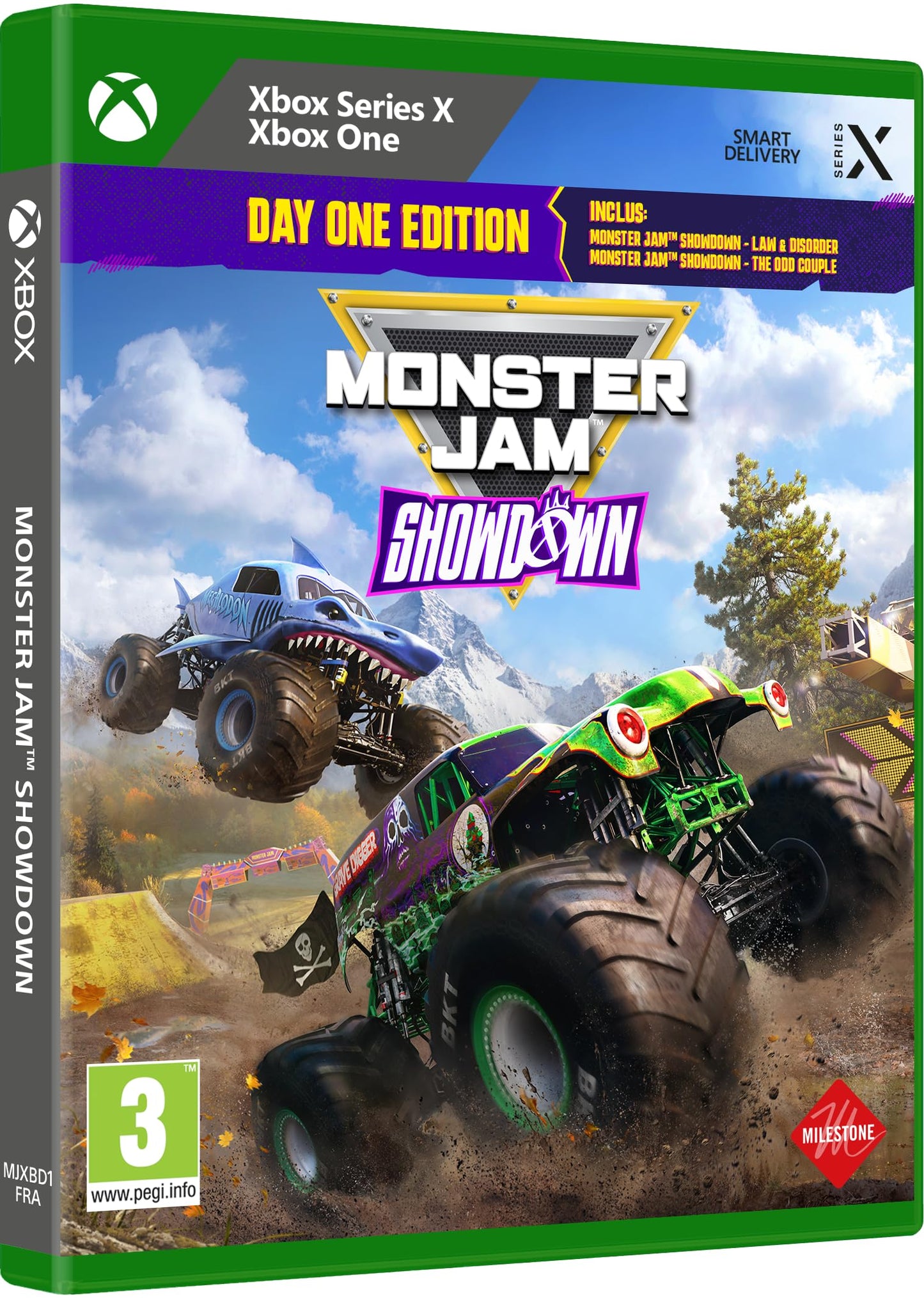 Monster Jam Showdown Game for Xbox Series X and Xbox One - Edition of the First D
