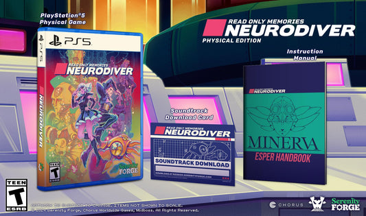 Serenity Forge Read Only Memories: NEURODIVER Physical Edition for PS5 - Engaging Adventure Game