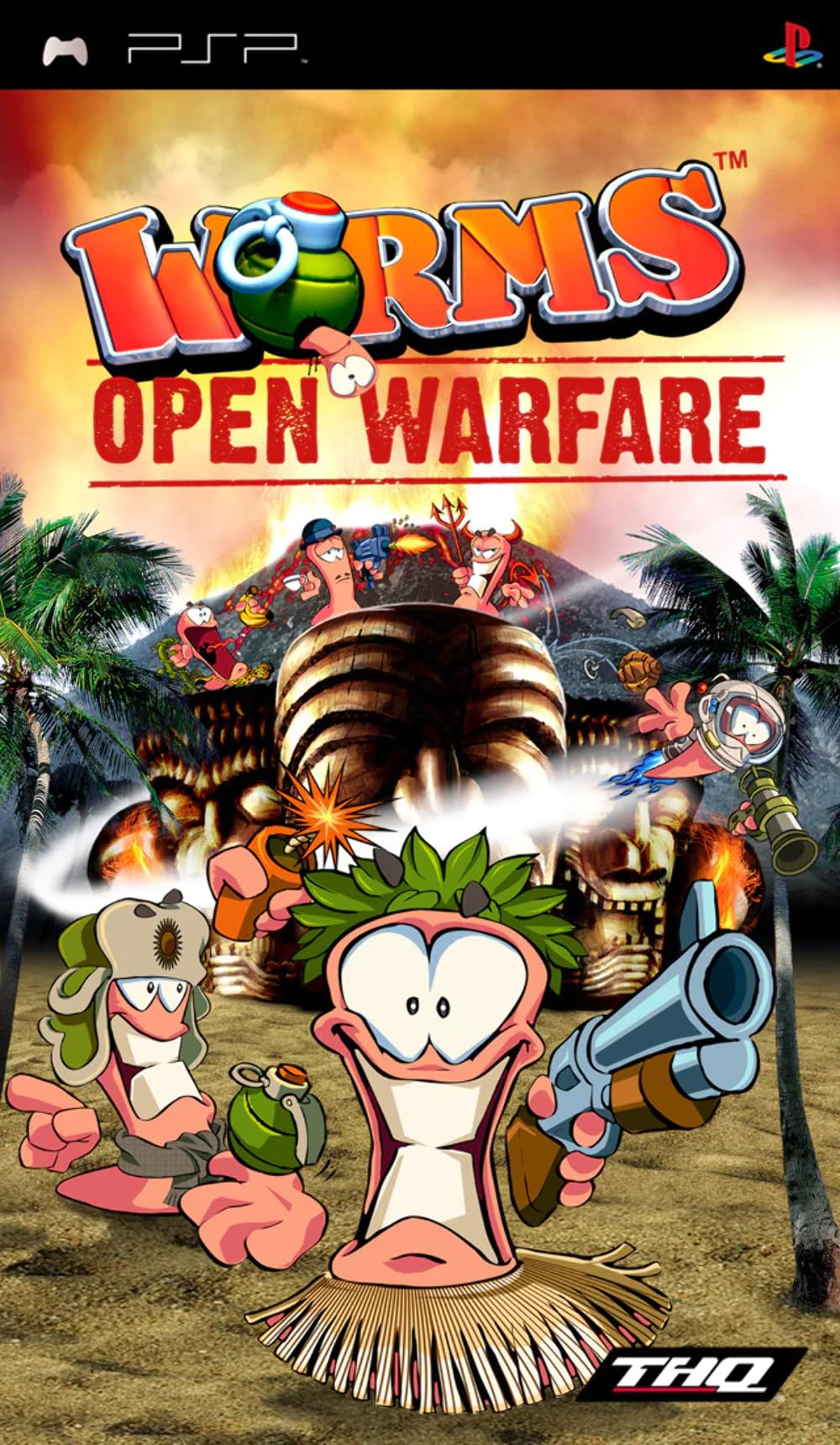 Worms Open Warfare - Sony PSP
