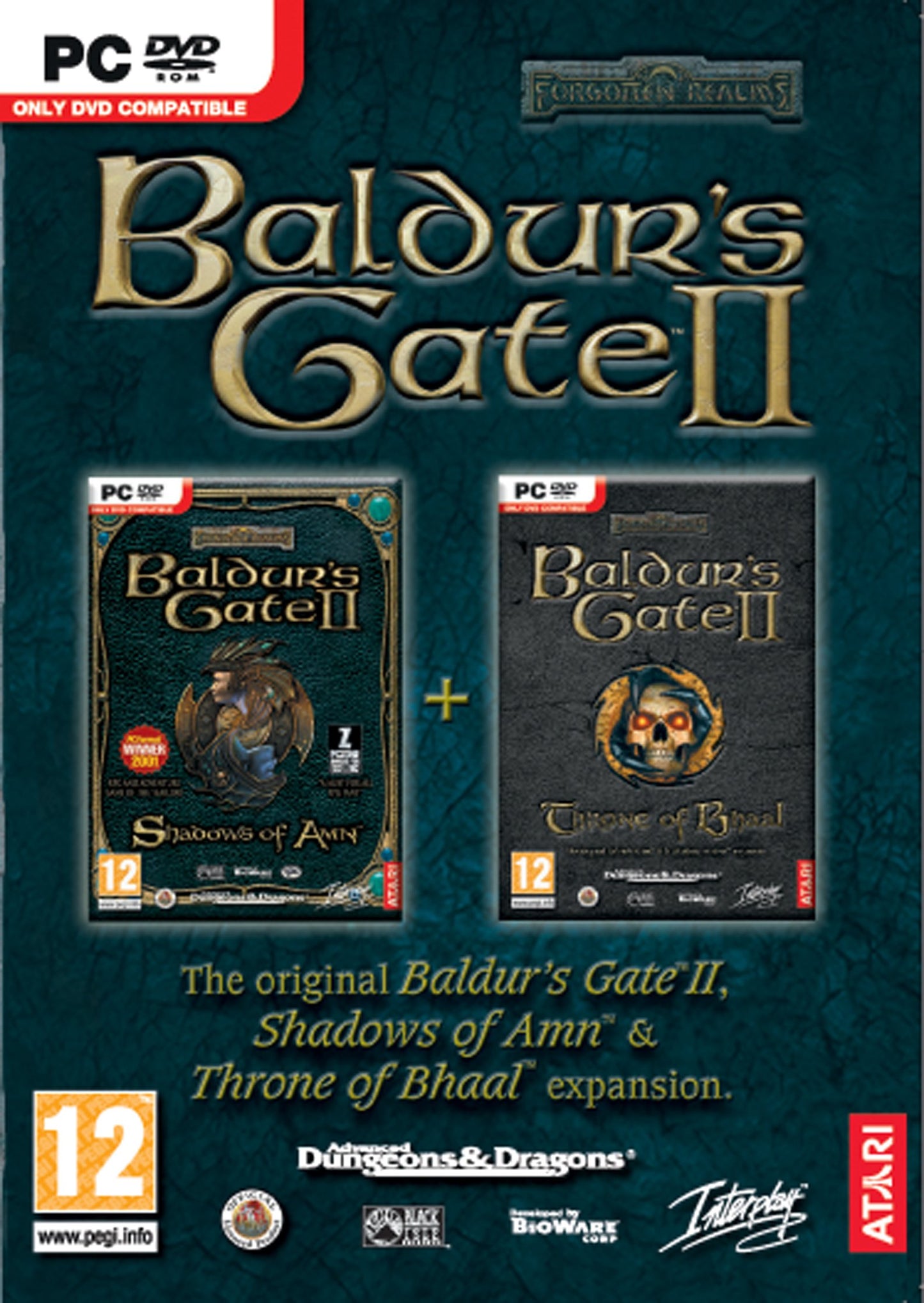 Baldurs Gate II: Shadows of Amn & Throne of Bhaal (Sweden)