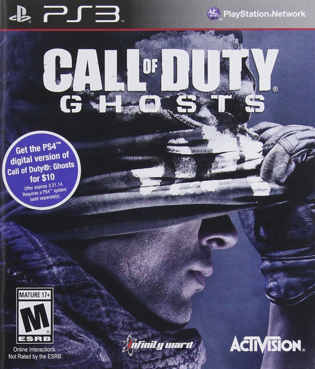 Call of Duty: Ghosts - PlayStation 3 (refurbished)