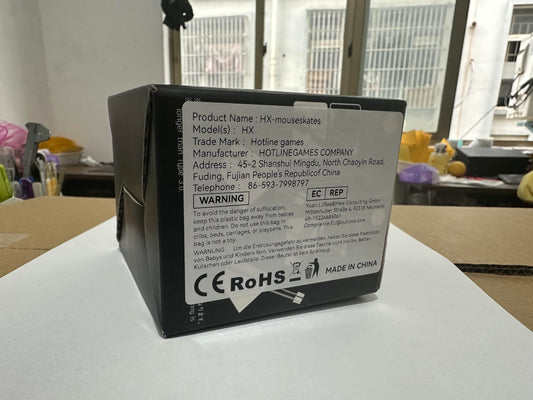 Hotline Games Mouse Bungee - Cord Management System for Esports FPS, Black, Model HGMC, Rubber Material