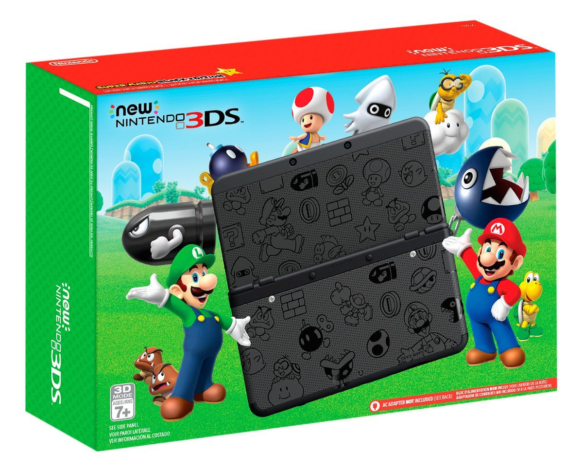 Nintendo New Nintendo 3DS Super Mario Black Edition - Nintendo 3DS (refurbished)