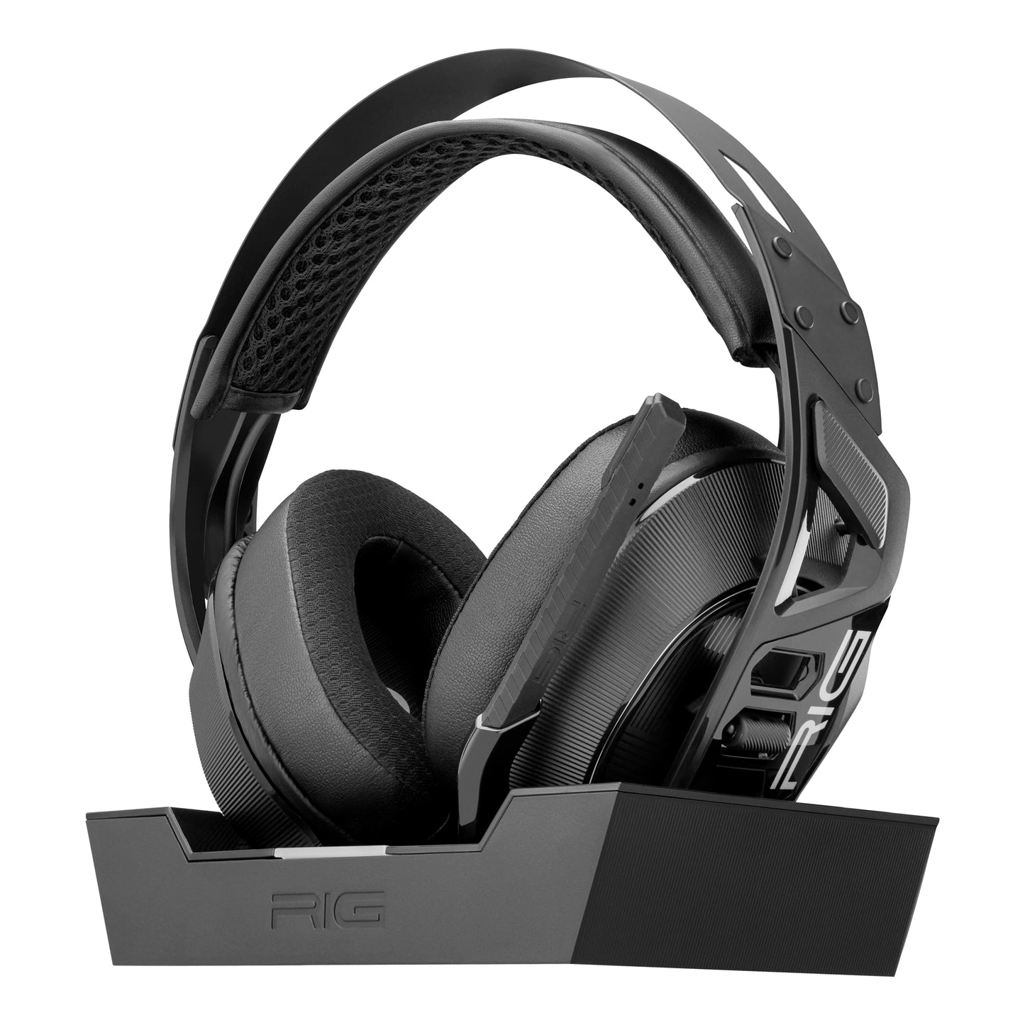 RIG 900 MAX HX Universal Dual Wireless Headset 2.4GHz / Bluetooth Officially Licensed for Xbox - Works with PC PS4 PS5 Switch Android iPhone - Charging Base - 60 Hr Battery - Dolby Atmos 3D Audio