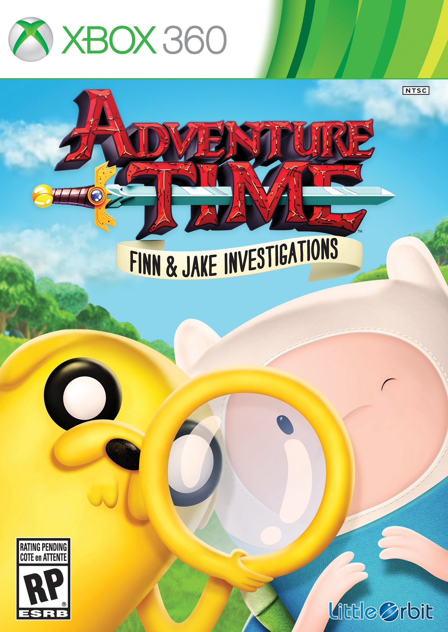 Little Orbit Adventure Time Finn and Jake Investigations - Xbox 360 Game, Model 815403010712