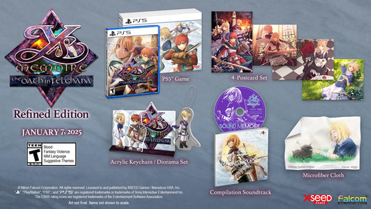 Xseed Games Ys Memoire: The Oath in Felghana - D1 Refined Edition PS5 Model 82515