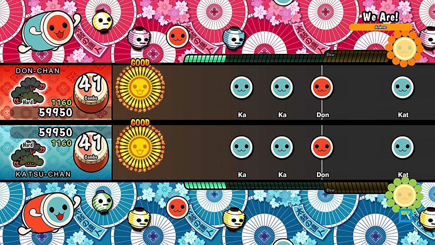 BANDAI NAMCO Taiko No Tatsujin: Drum 'n' Fun! Bundle for Nintendo Switch - Model 113310