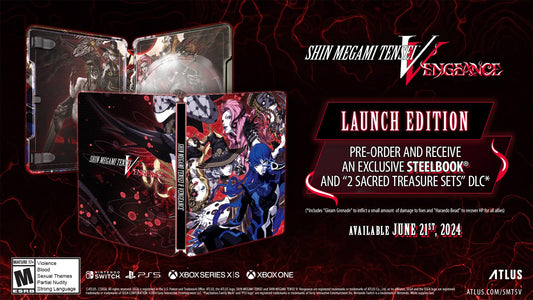 SEGA Shin Megami Tensei V: Vengeance Steelbook Launch Edition - PlayStation 5