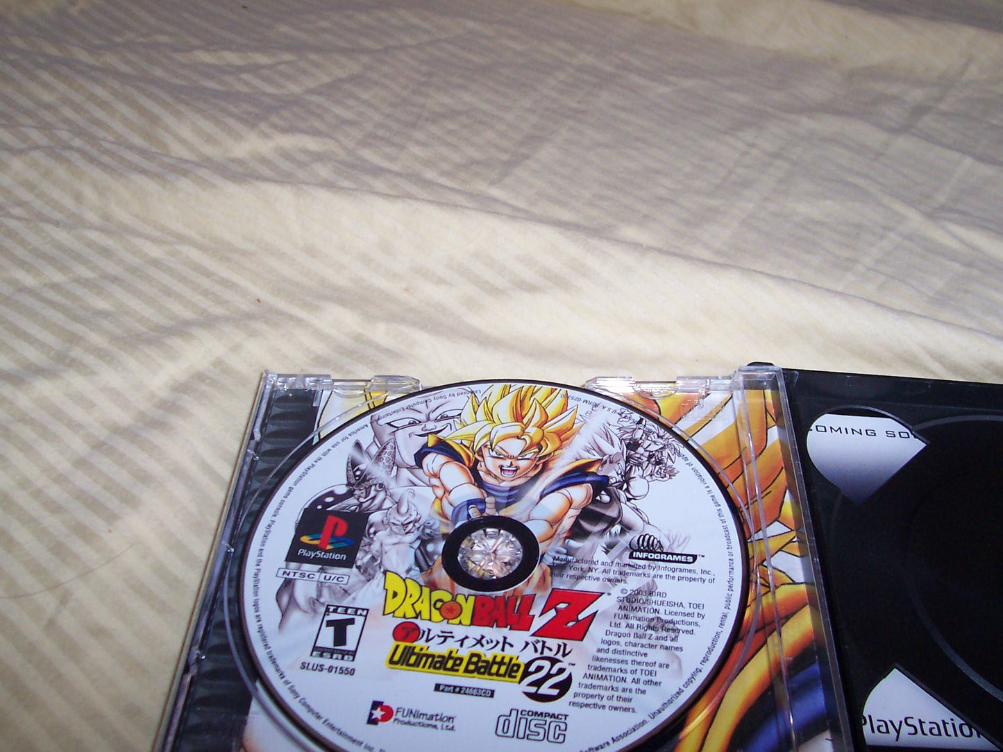 Atari Dragon Ball Z: Ultimate Battle 22 Video Game for PlayStation - Model 742725246638