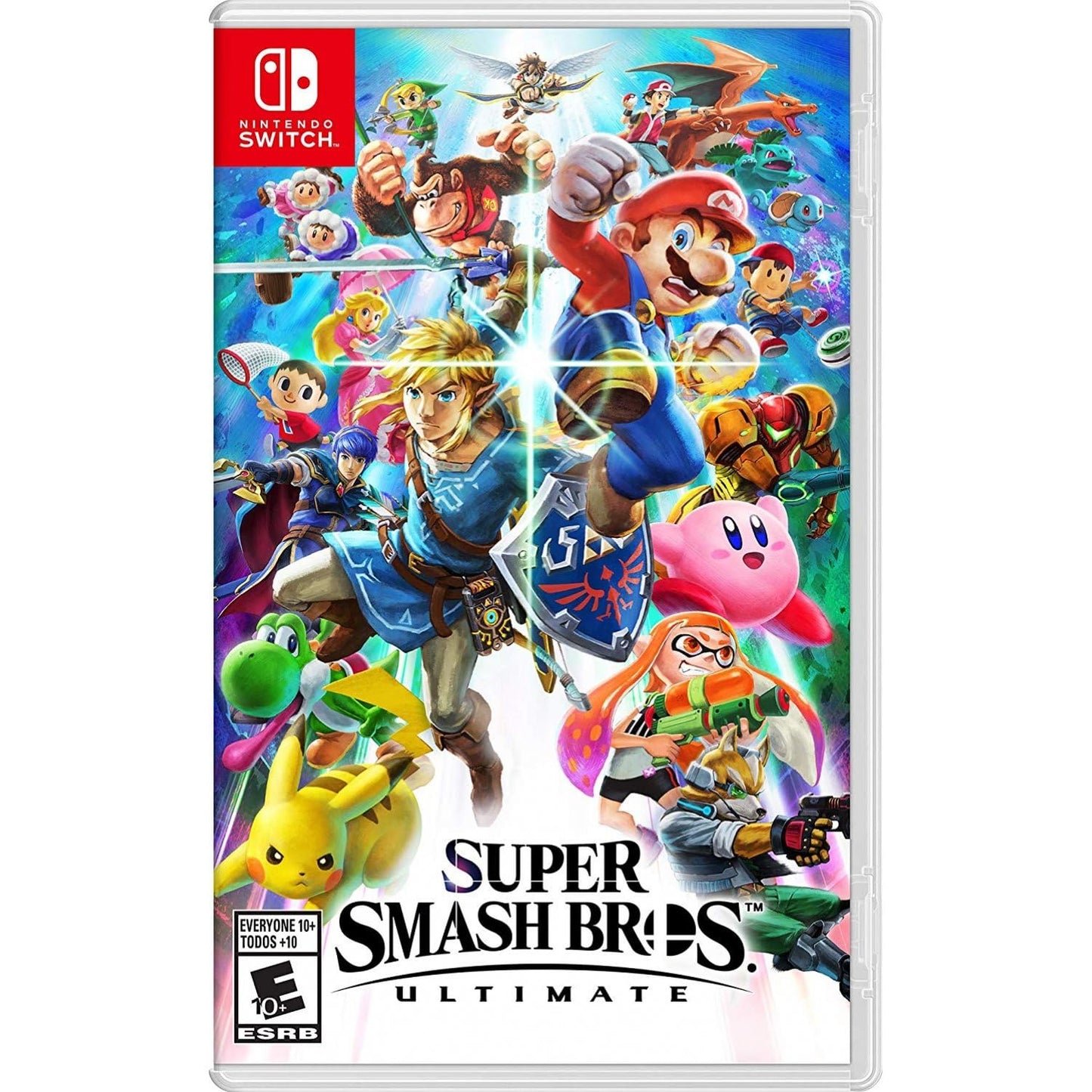 Nintendo Super Smash Bros. Ultimate - US Version Game, Model HACPAAABA, Black Color