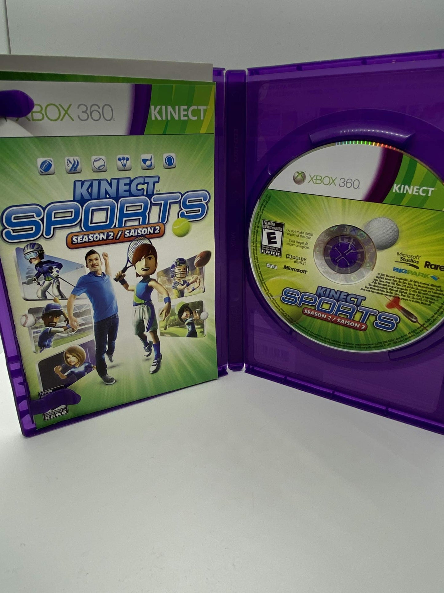 Microsoft Kinect Sports Season Two Game - One Size, One Color, Model 45F-00022