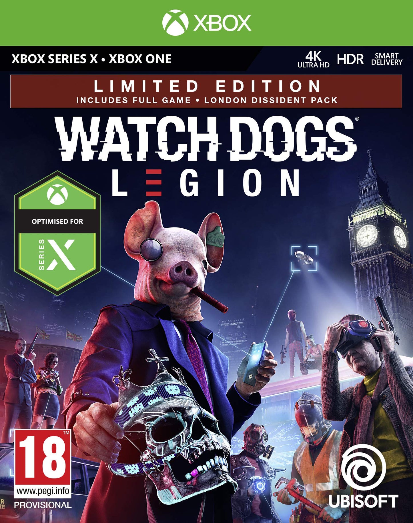Watch Dogs Legion Limited Edition (Exclusive to Amazon.co.uk) (Xbox One)