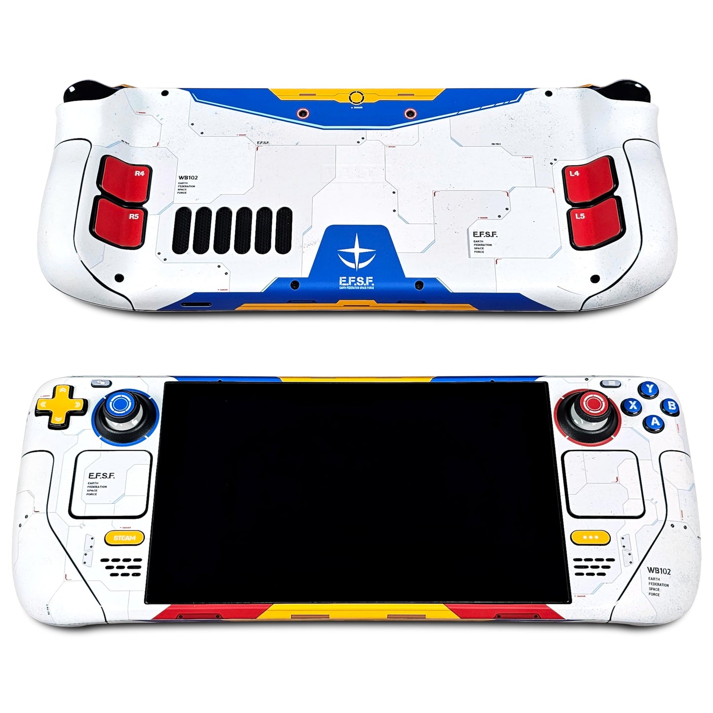 Steam Deck Skin tooldam Edition Full Wrapping Matte Vinyl Skin for Steam Deck (Designed by POP SKIN) Compatible with Both Steam Deck LCD Version and OLED Version.
