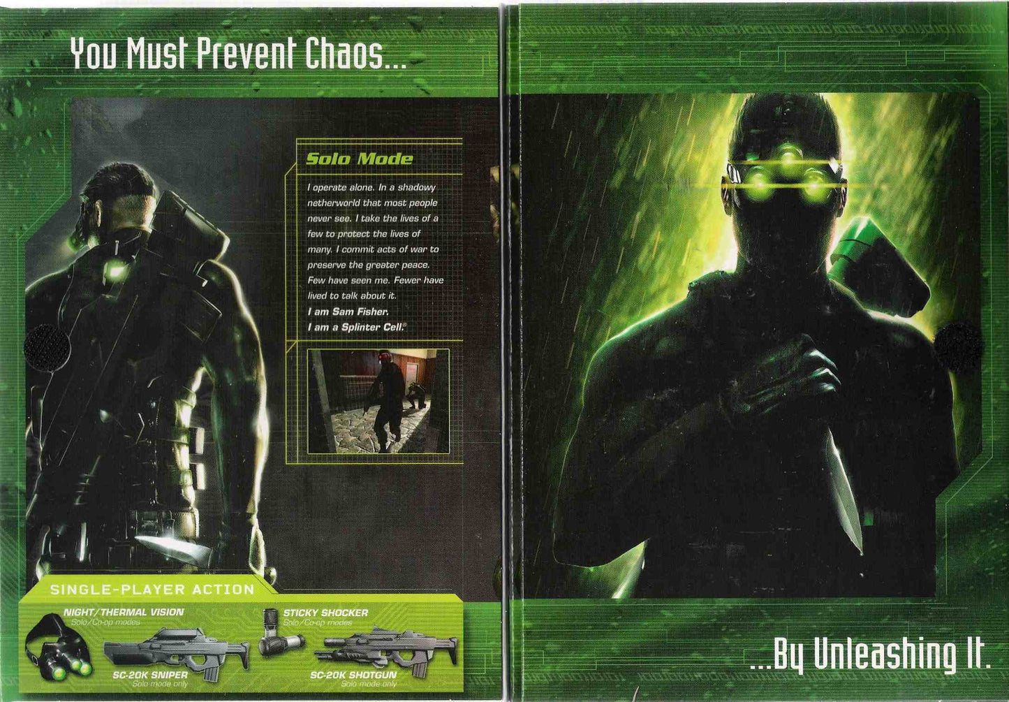 Ubisoft Tom Clancy's Splinter Cell: Chaos Theory - PC Game, Model 68214