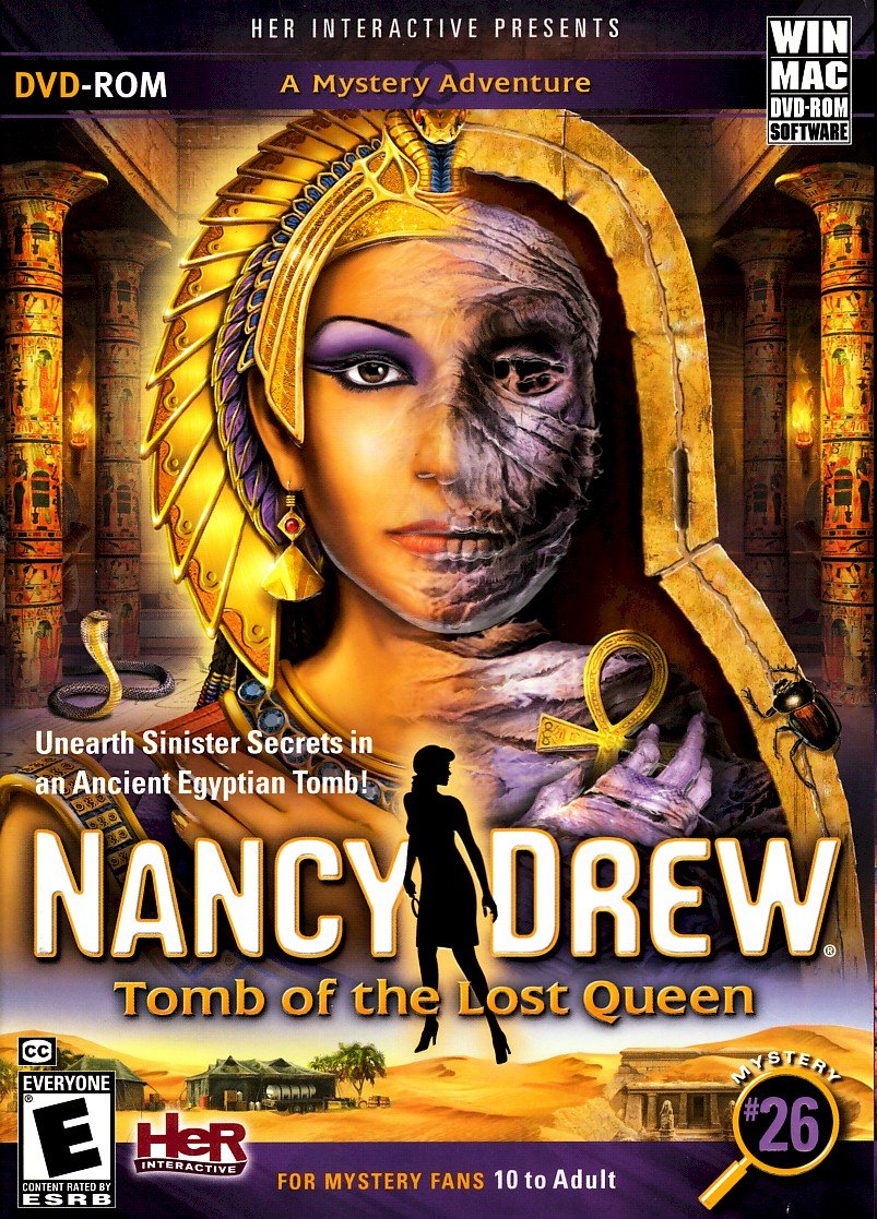 Her Interactive Nancy Drew Game: Tomb of the Lost Queen - Model 26, Adventure Mystery for Young Detectives
