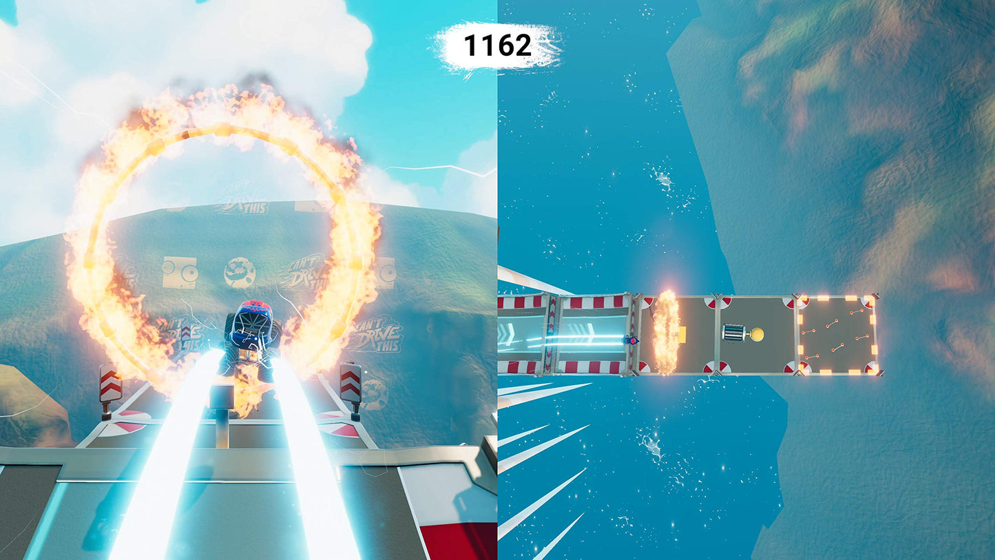 Tesura Games Can't Drive This for PS4 - Model PG000640, Action Racing Game, Engaging Multiplayer Experience