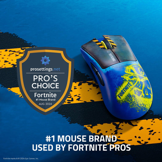 Razer DeathAdder V3 Pro Wireless Gaming Mouse - 63g, Focus Pro 30K Sensor, 90 Hr Battery, Fortnite Edition