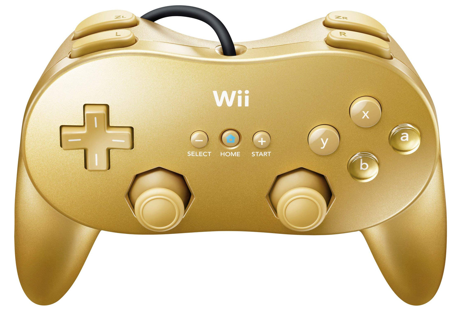 Wii Classic Controller Pro - Gold (refurbished)
