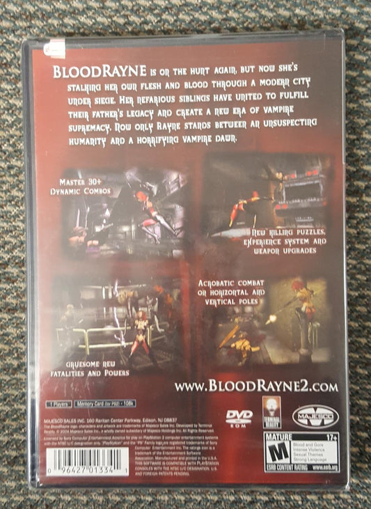 Majesco Blood Rayne 2 Video Game - Model P2MJC 096427013341