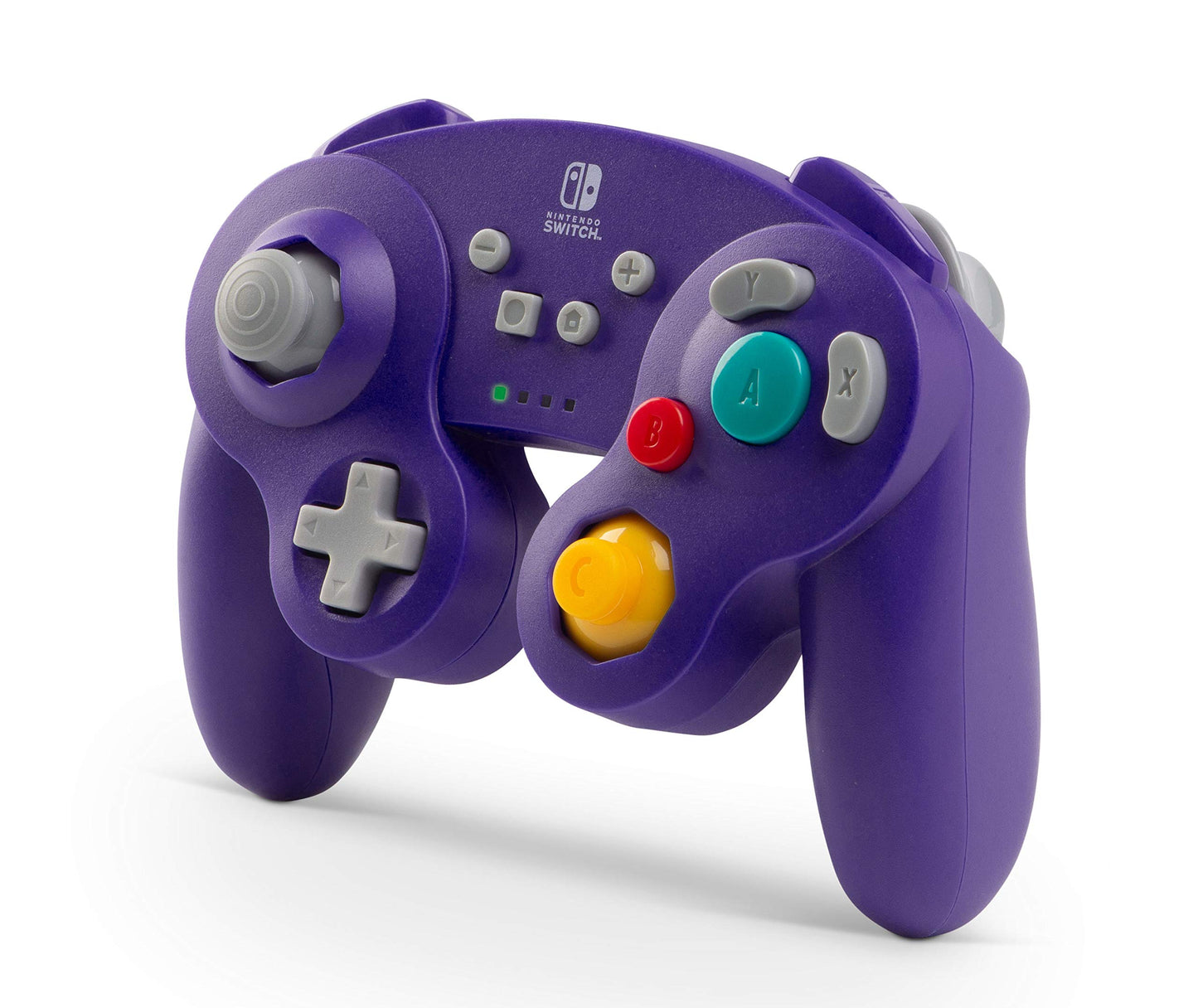 PowerA Wireless GameCube Style Controller for Nintendo Switch - Purple, Wireless Model