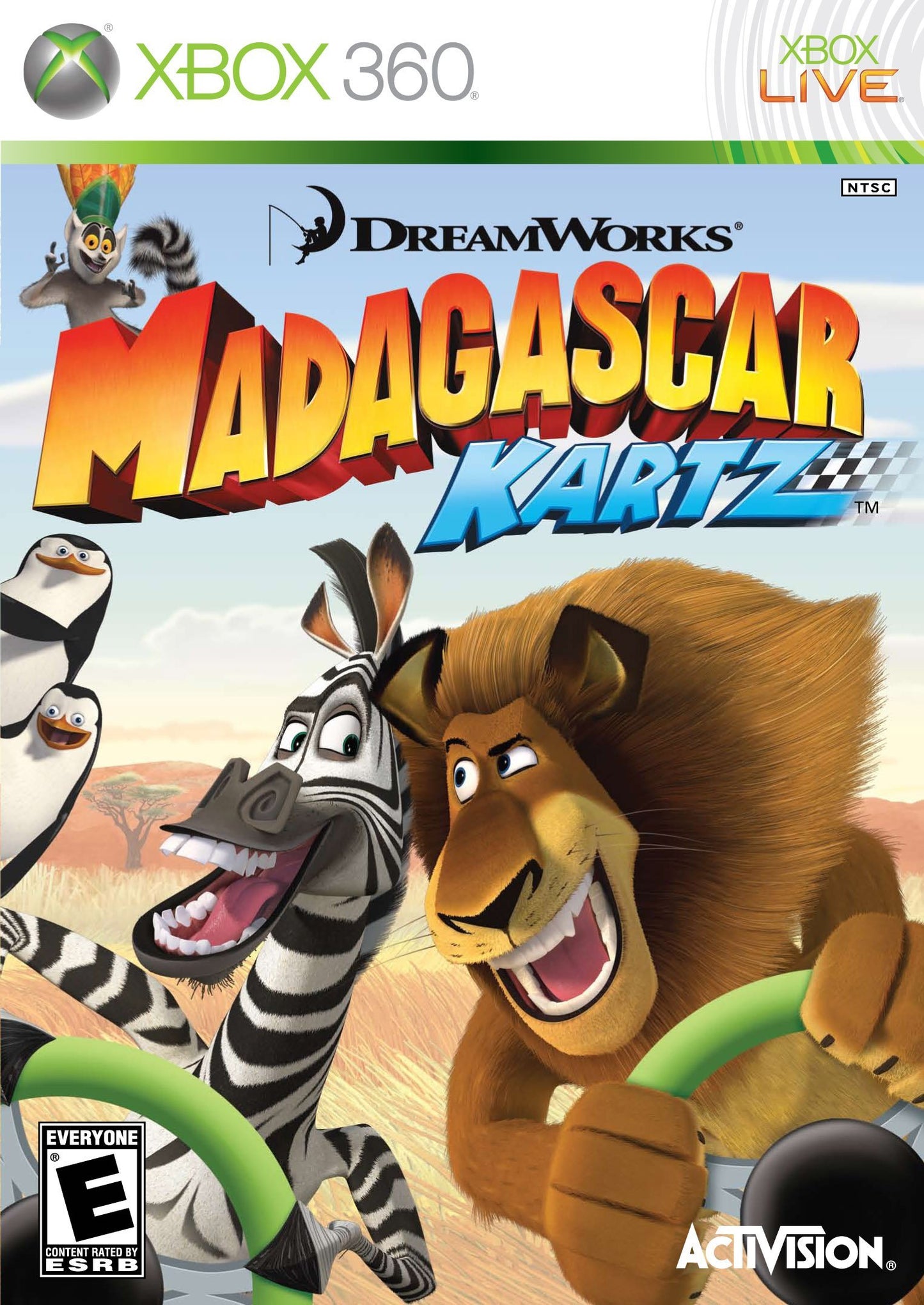 Madagascar Kartz - Xbox 360 (Game Only) (Renewed)
