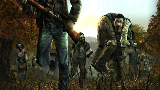 Telltale Games The Walking Dead - Xbox 360 Game, Model 01184, Engaging Storyline, Adventure Genre