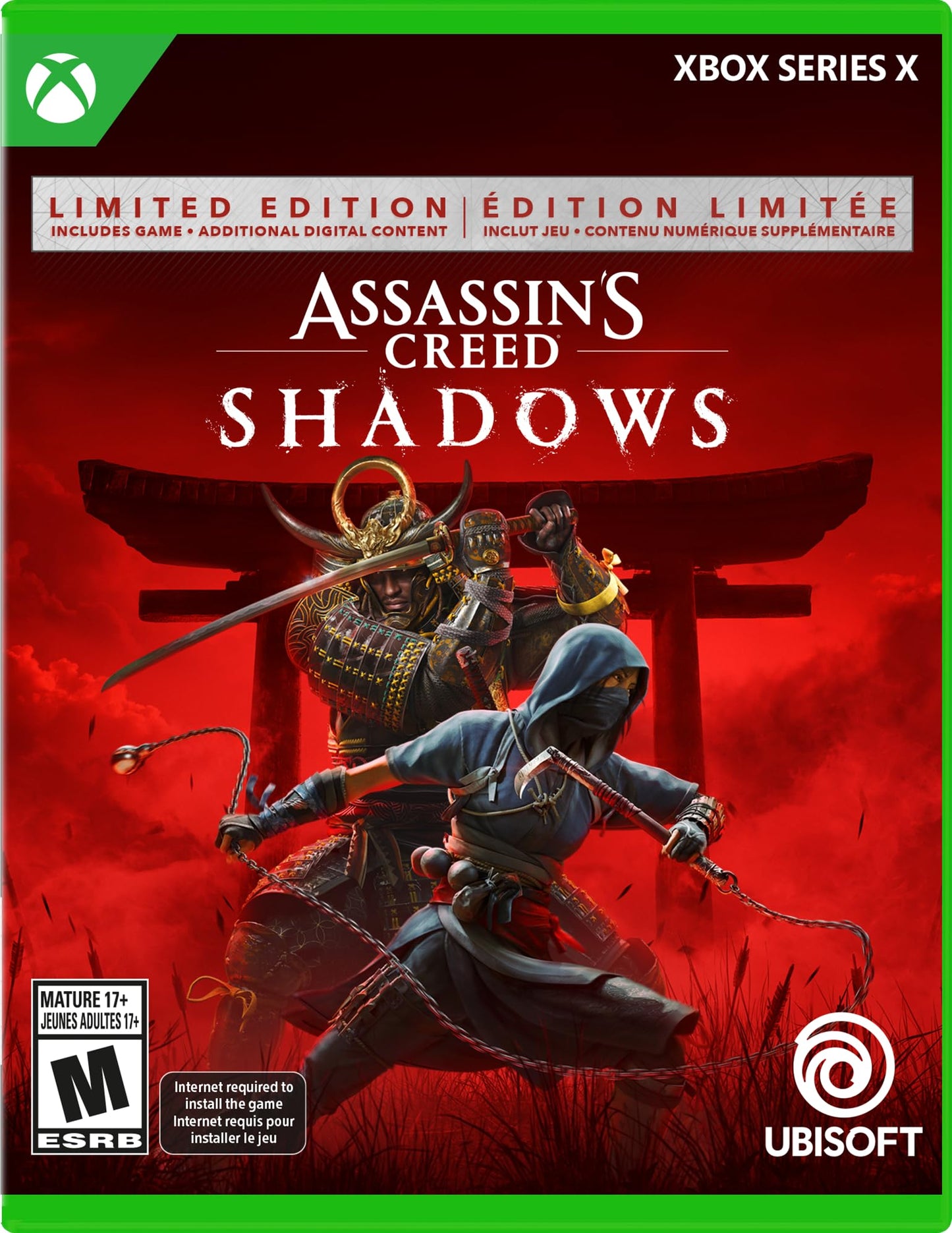 Assassins Creed Shadows - Limited Edition (Amazon Exclusive) Xbox Series X