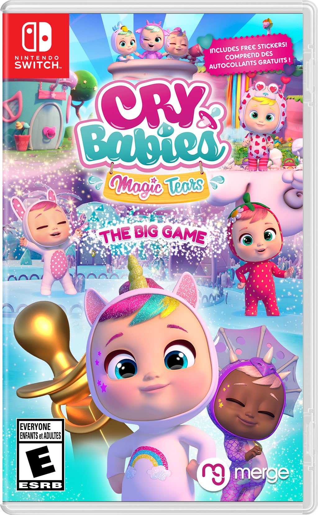 Merge Games Cry Babies Magic Tears: The Big Game for Nintendo Switch - Model 482189