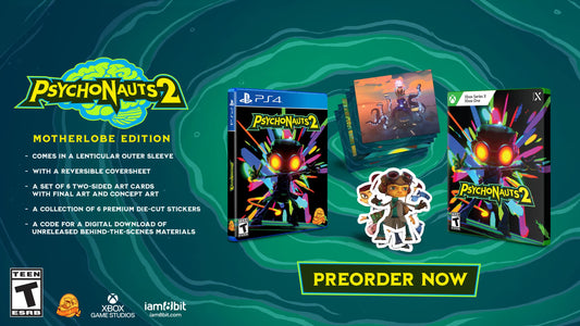 Skybound Psychonauts 2: Motherlobe Edition - PlayStation 4, Model SKBO03414PS4, Color Blue