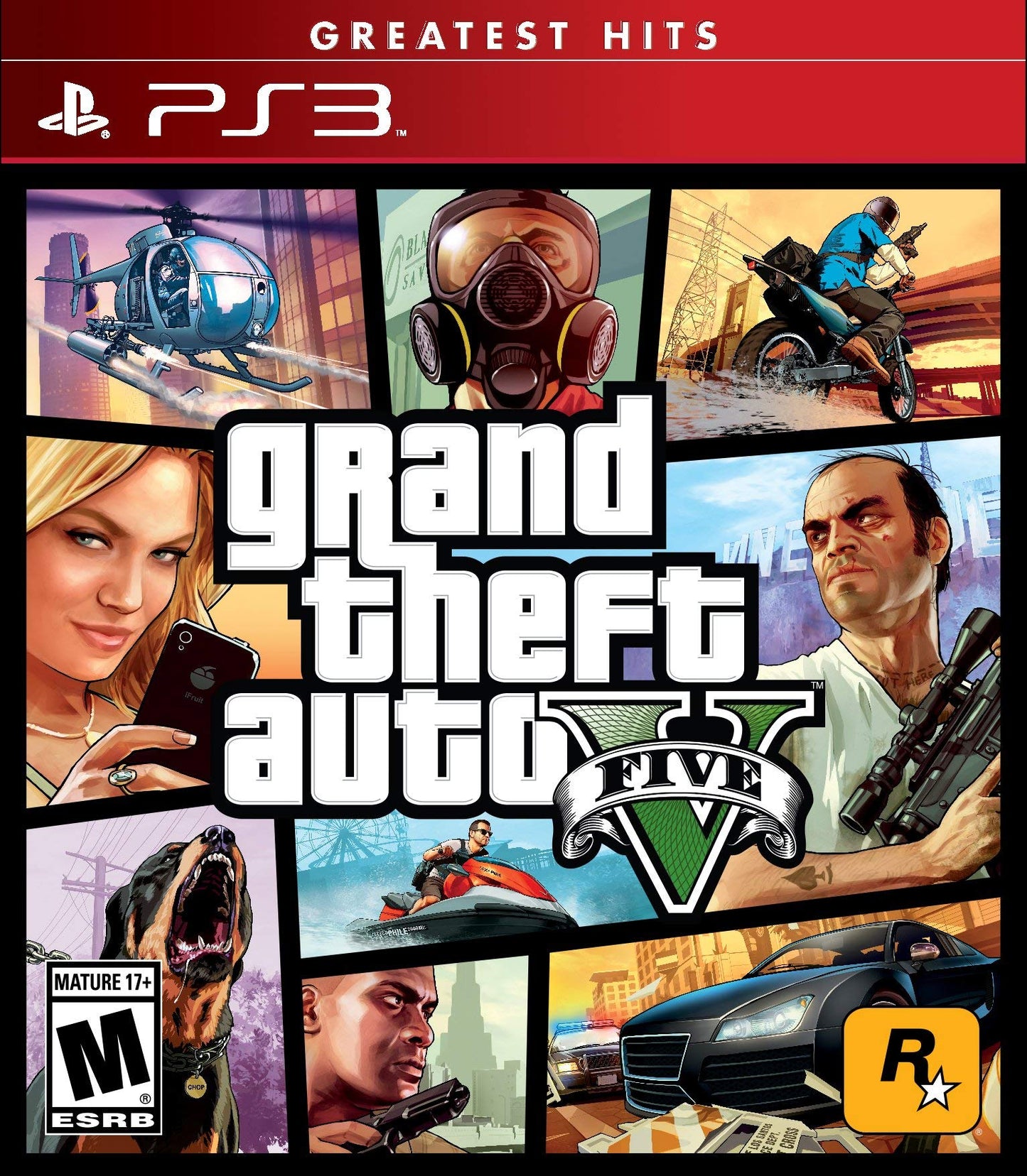 Grand Theft Auto V - PlayStation 3 (Renewed)