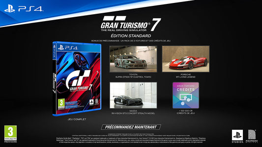 PlayStation Gran Turismo 7 - Racing Game for Playstation 4, Model 0711719763796