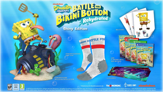 THQ Nordic Spongebob Squarepants: Battle for Bikini Bottom - Rehydrated Shiny Edition - PC Game Model 22530