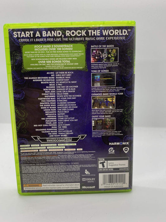 Electronic Arts Rock Band 2 for Xbox 360 - Game Only, Model 014633191141