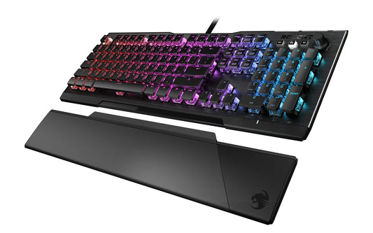 ROCCAT Vulcan 121 Mechanical Gaming Keyboard, Titan Switch, AIMO RGB, Black