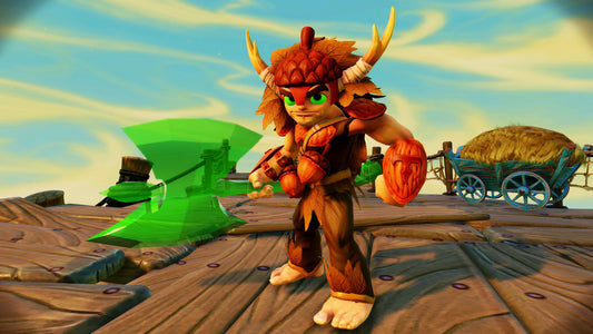 ACTIVISION Skylanders Trap Team Trap Master Bushwhack Character Pack - Green - Model 87164EU - Plastic