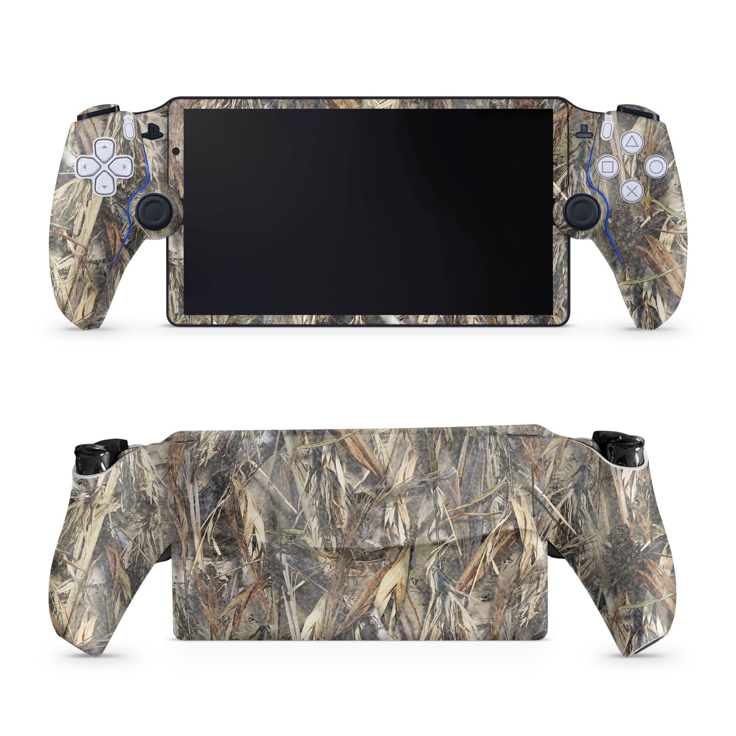 Glossy Glitter Gaming Skin Compatible with PS5 Portal Remote Player - DRT - fine 3M Vinyl Protective Wrap Decal Cover - Easy to Apply | Crafted in The USA by MightySkins