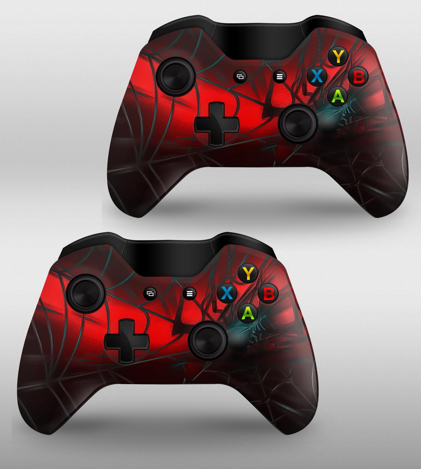 giZmoZ n gadgetZ Xbox One Spider Console Skin Decal + 2 Controller Skins - GNG-XB-SPIDERMAN-SKINS, 17 x 0.2 cm