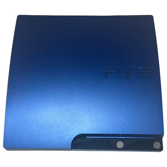Modded PlayStation 3 Slim Gran Turismo 5 Titanium Blue 1TB System - JP Playstation 3