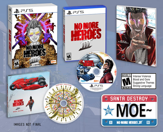 Xseed Games No More Heroes 3 - Day 1 Edition for PlayStation 5 - Model XSEE82265PS5