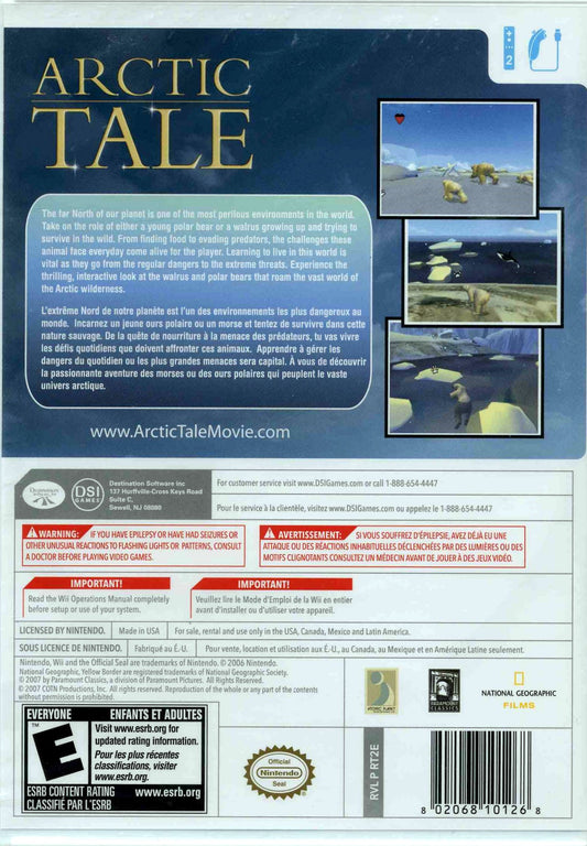 Microsoft Arctic Tale for Nintendo Wii - Model 10126