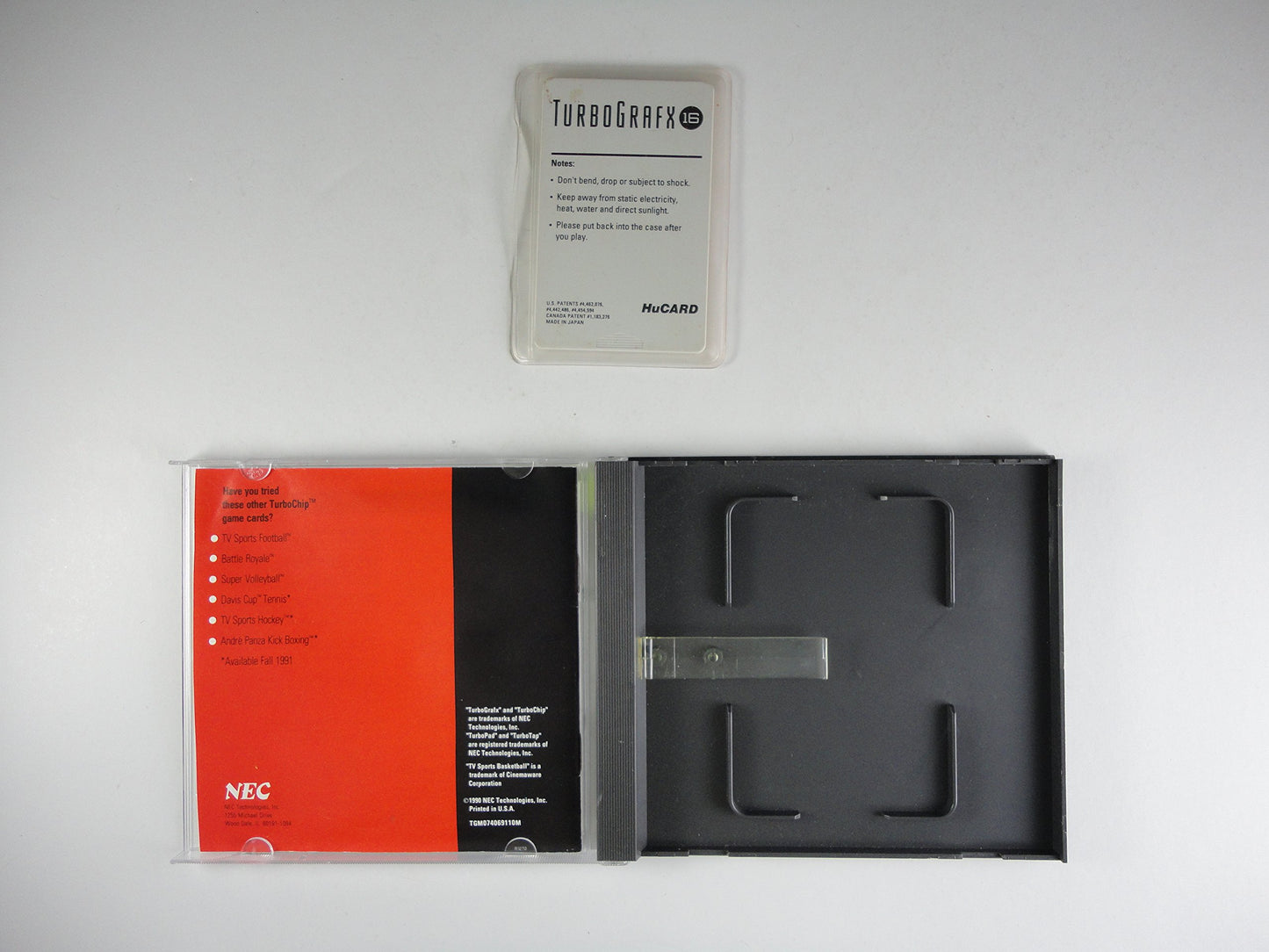 NEC Technologies TG16 TurboGrafx 16 TV Sports Basketball Game - Model TGX040055