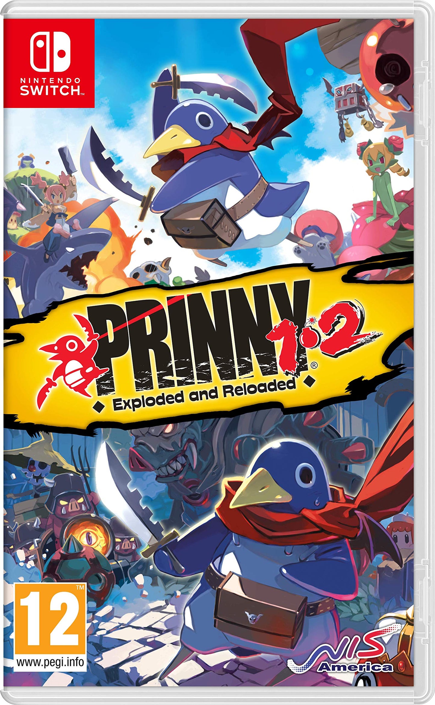 Prinny 1.2: burstd and Reloaded Just Desserts Edition