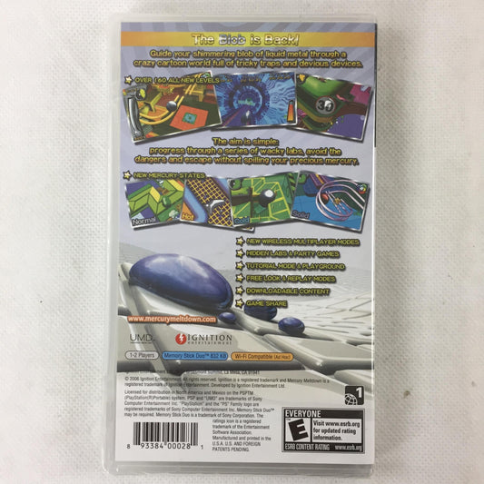 Ignition Mercury Meltdown Game for Sony PSP - Model 400028
