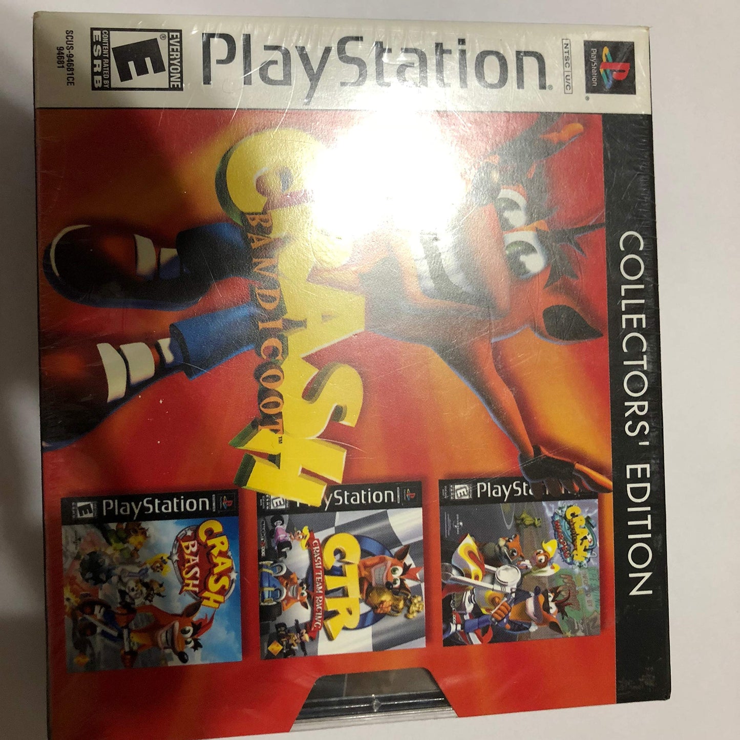 Crash Bandicoot: Collectors Edition (Crash Bandicoot: Warped / CTR: Crash Team Racing / Crash Bash) (Renewed)