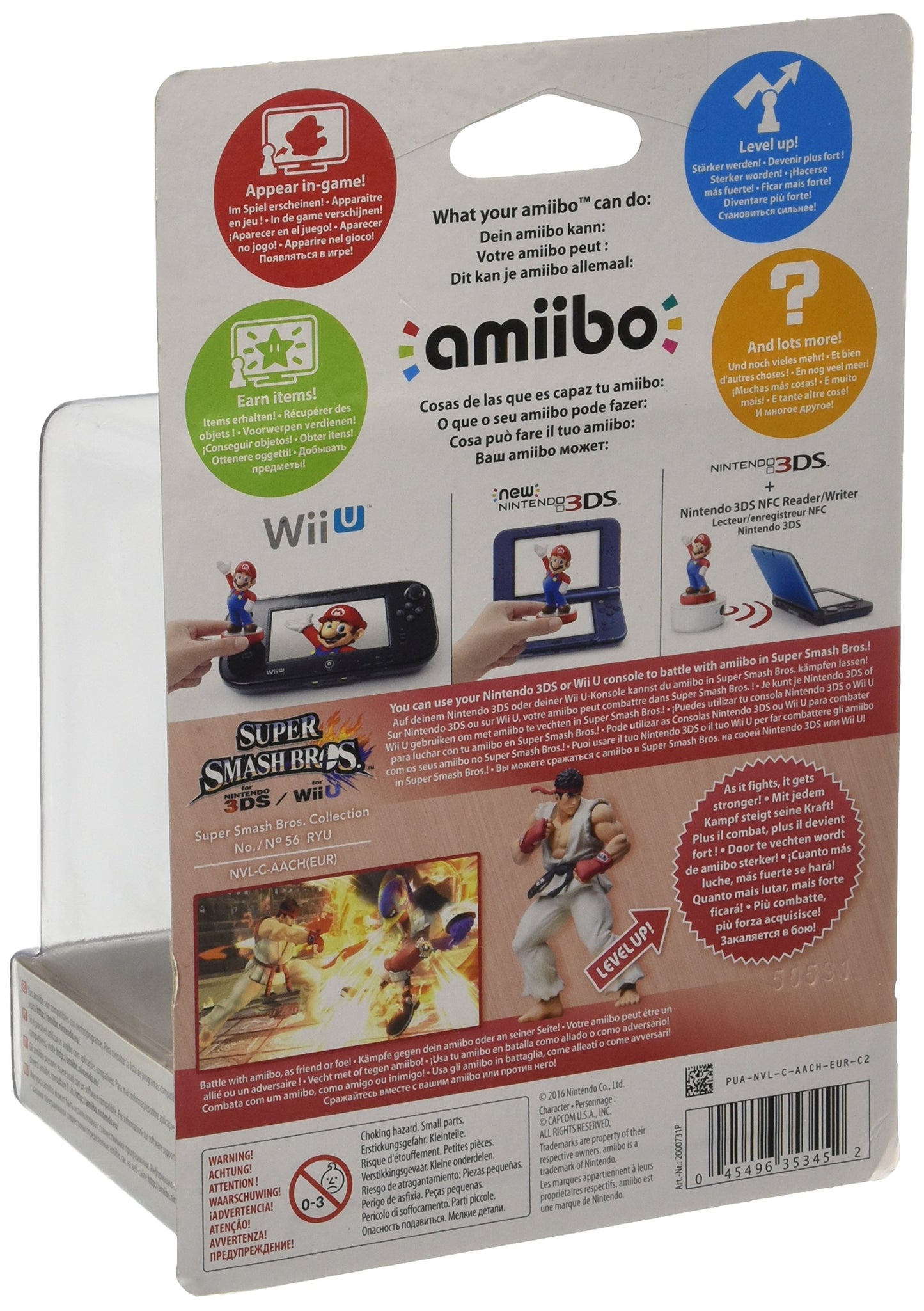Nintendo Ryu No.56 amiibo - Multicolour, Model 2000766 for Wii U/3DS