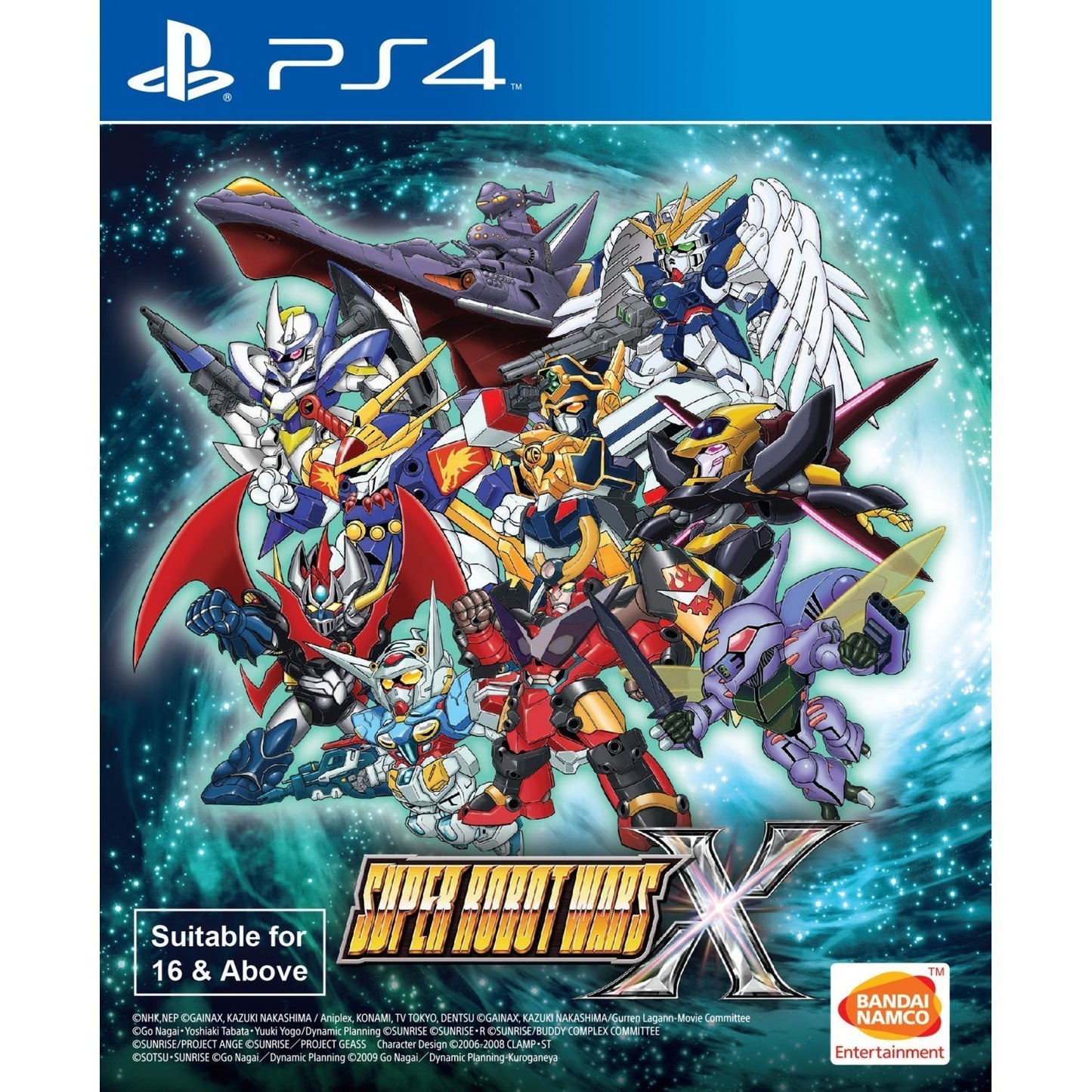 Bandai Namco Super Robot Wars X for PS4 - Model 8885011013216