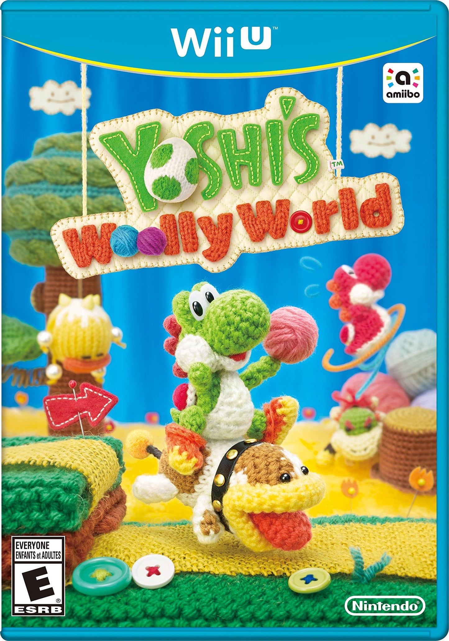 Nintendo Yoshi Woolly World Game - E3YoshiWoollyWorld, Engaging Platformer for All Ages
