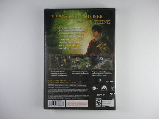 Vivendi The Spiderwick Chronicles - PlayStation 2 Game, Adventure Action, Engaging Gameplay