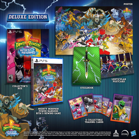 Atari Mighty Morphin Power Rangers: Rita’s Rewind Deluxe Edition for PlayStation 5